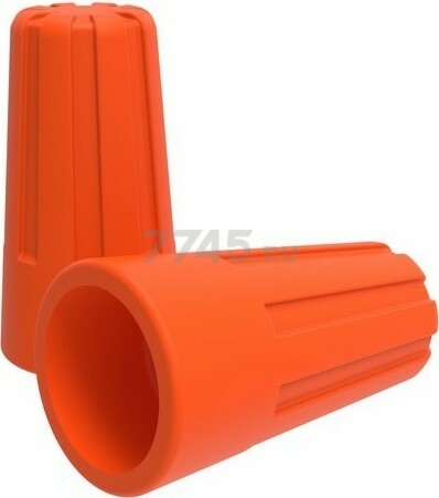 Соединительный зажим REXANT СИЗ-3 1,5-6 мм2 5 штук оранжевый (06-0232-A5)